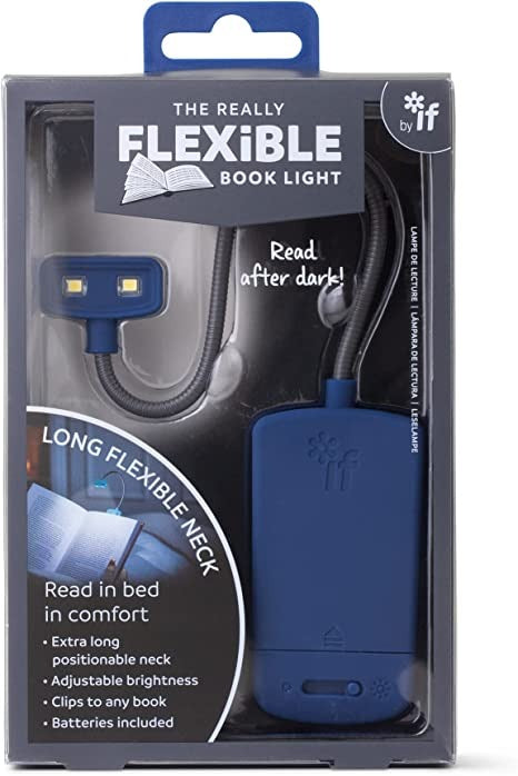 The Really Flexible Book Light - Blue